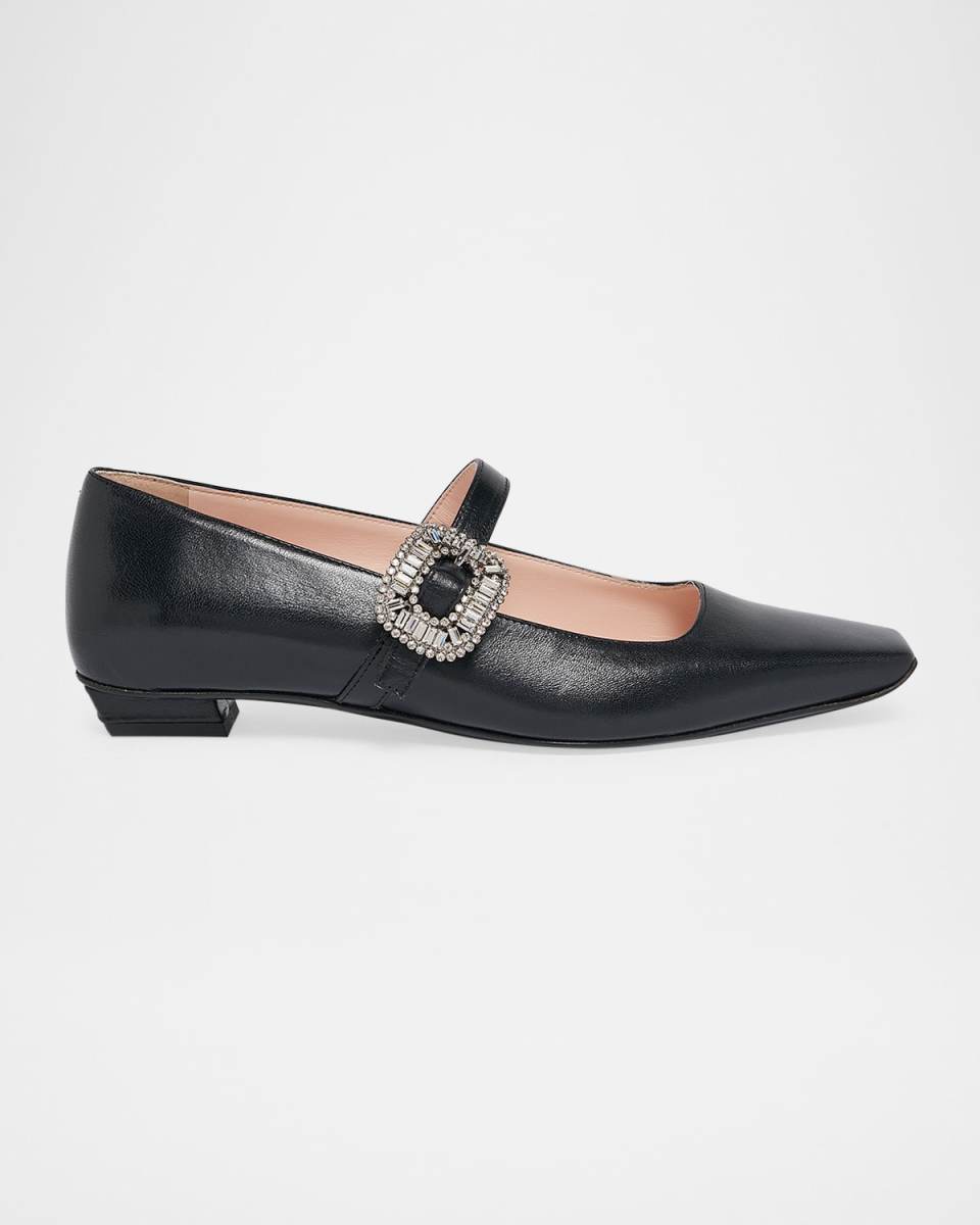 Belle Mini Strass Babies Mary Jane Ballerina Flats